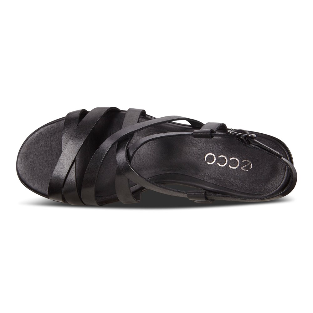 Sandalias Mujer - ECCO Shape 35 Wedge - Negros - PSU942061